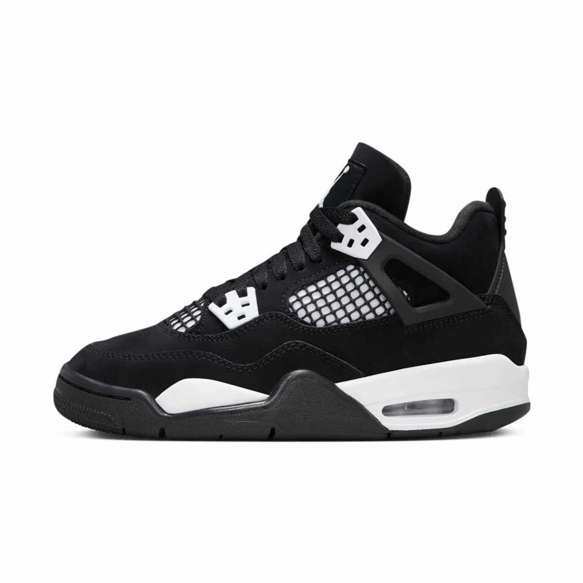 Air Jordan 4 Retro White Thunder Big Kids' Shoes Asics Best Volleyball Shoes