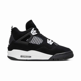 Air Jordan 4 Retro White Thunder Big Kids' Shoes Asics Vintage Wrestling Shoes