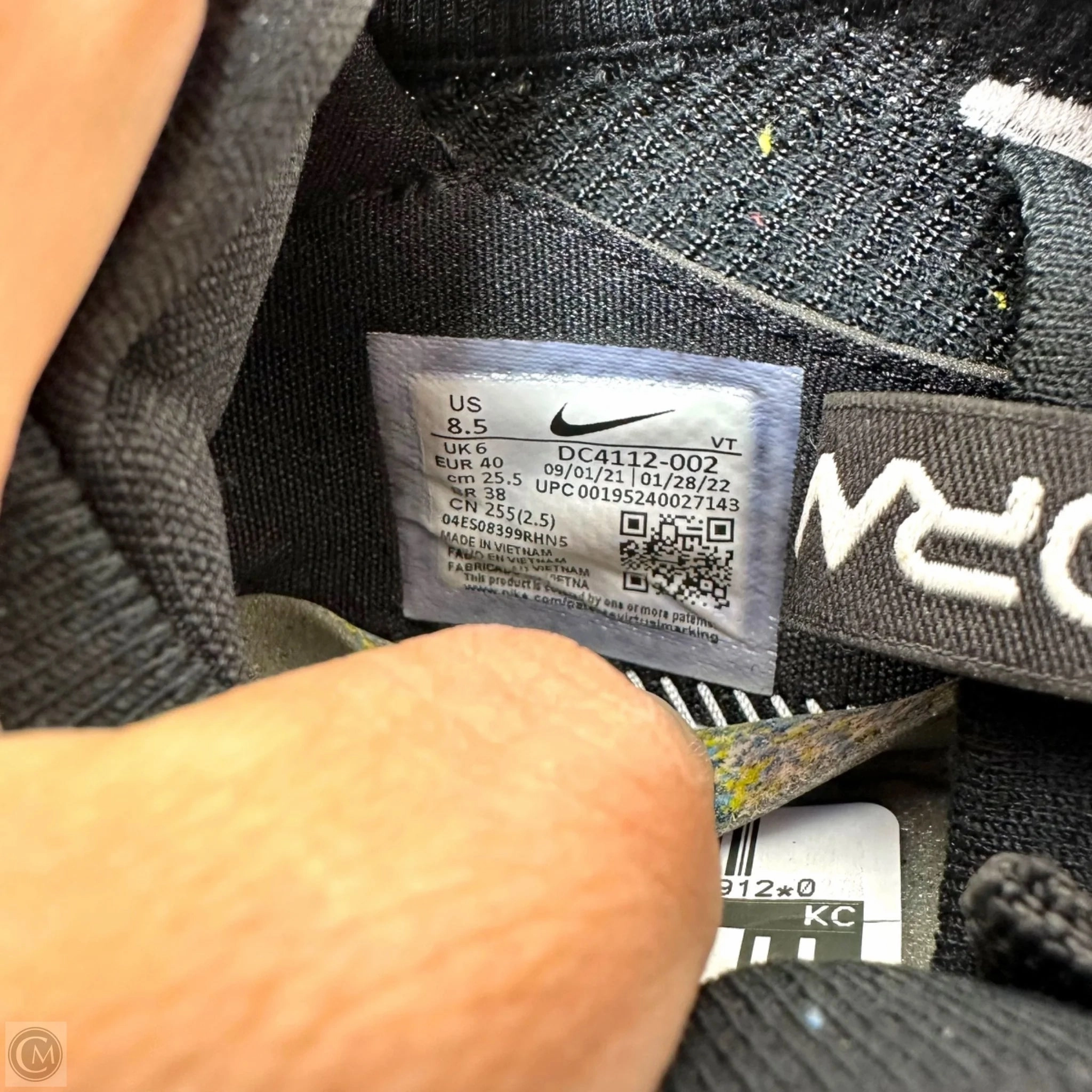 Air VaporMax Shoes Sneakers By Nike In Black, Size: 8.5 Asics Gel Kayano Trainer Evo Retro Running Shoe