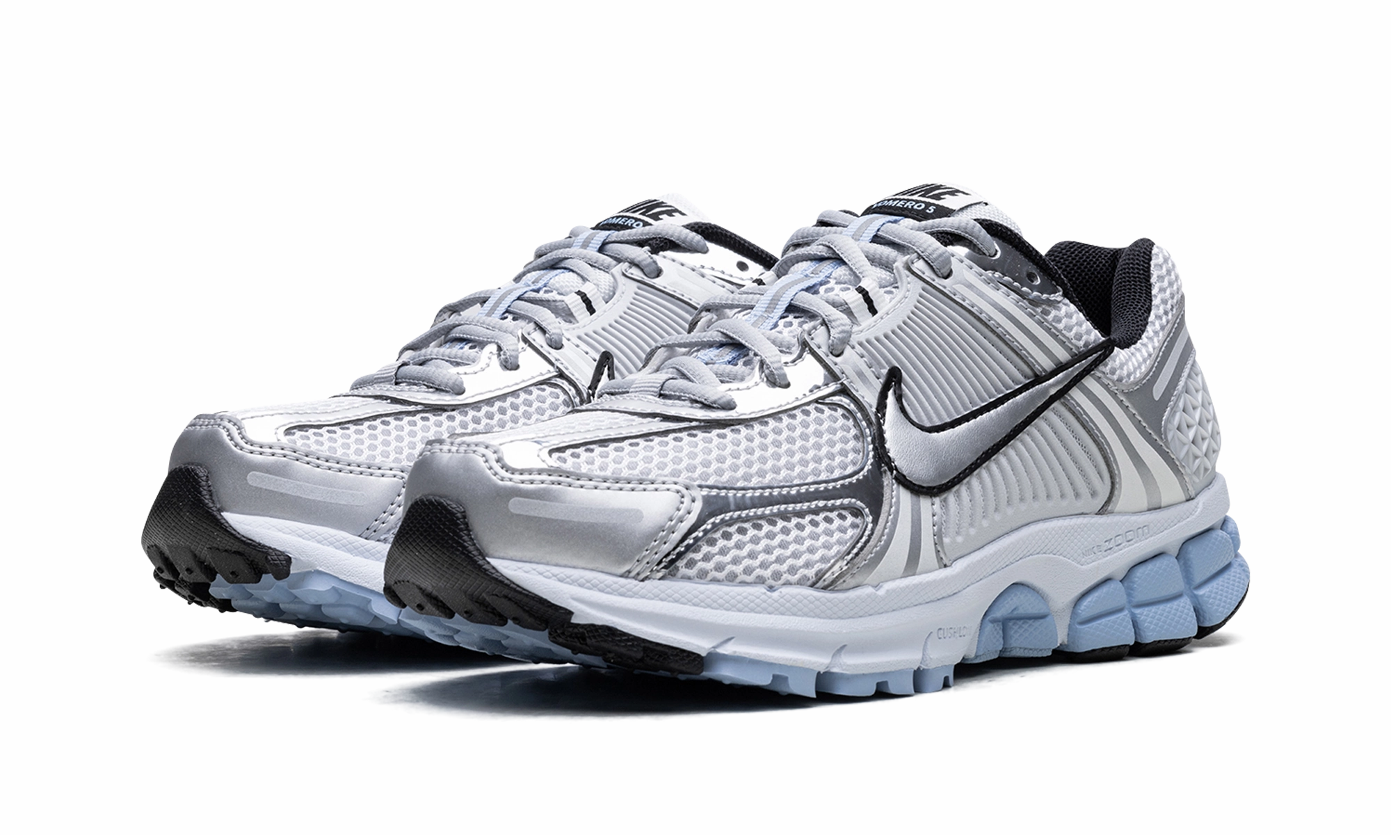 Fast Running Air Zoom Vomero 5 WMNS "'Metallic Silver Blue Tint'"