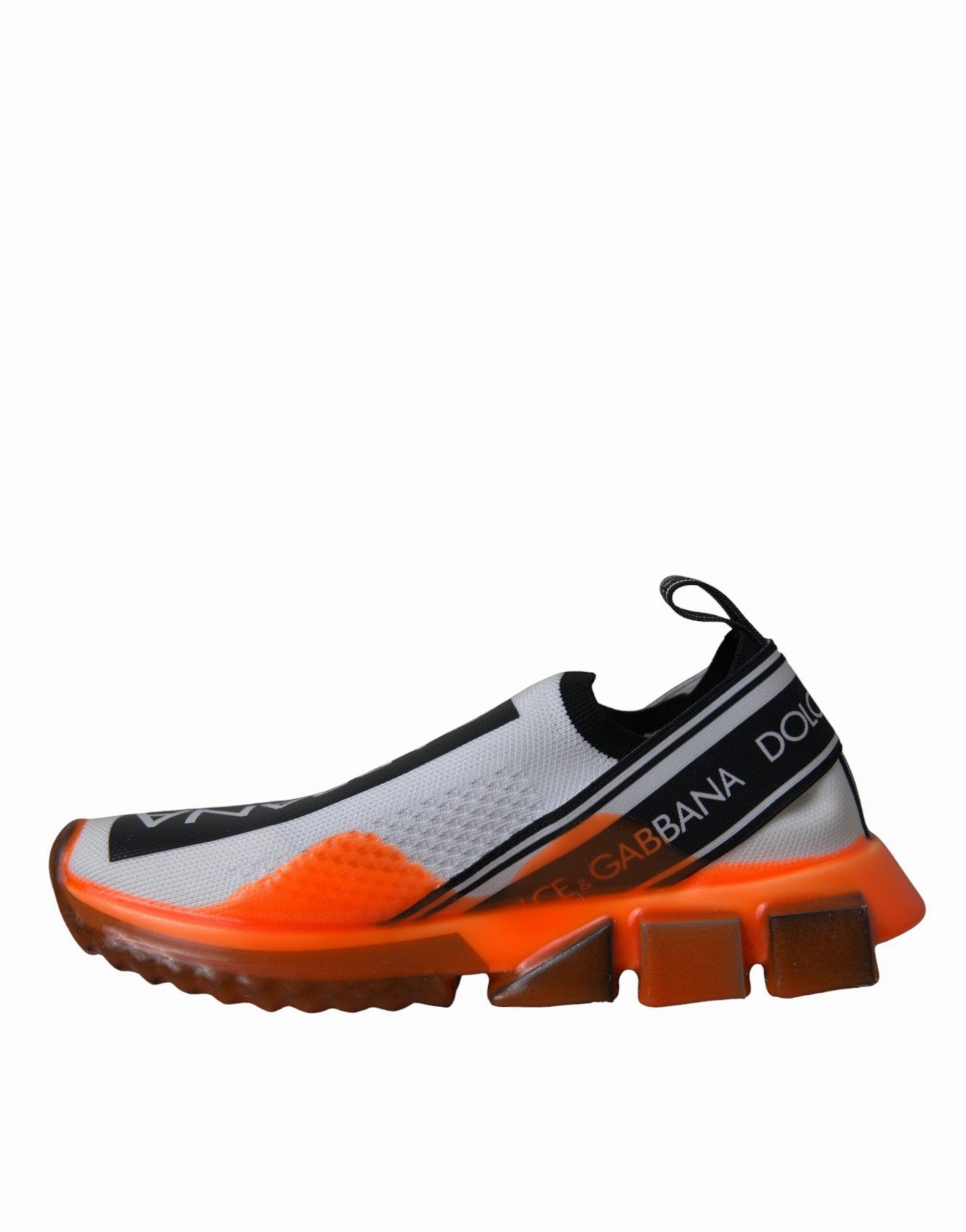 Black White Orange Slip On Sorrento Sneakers Shoes Sneakers Dress Outfit