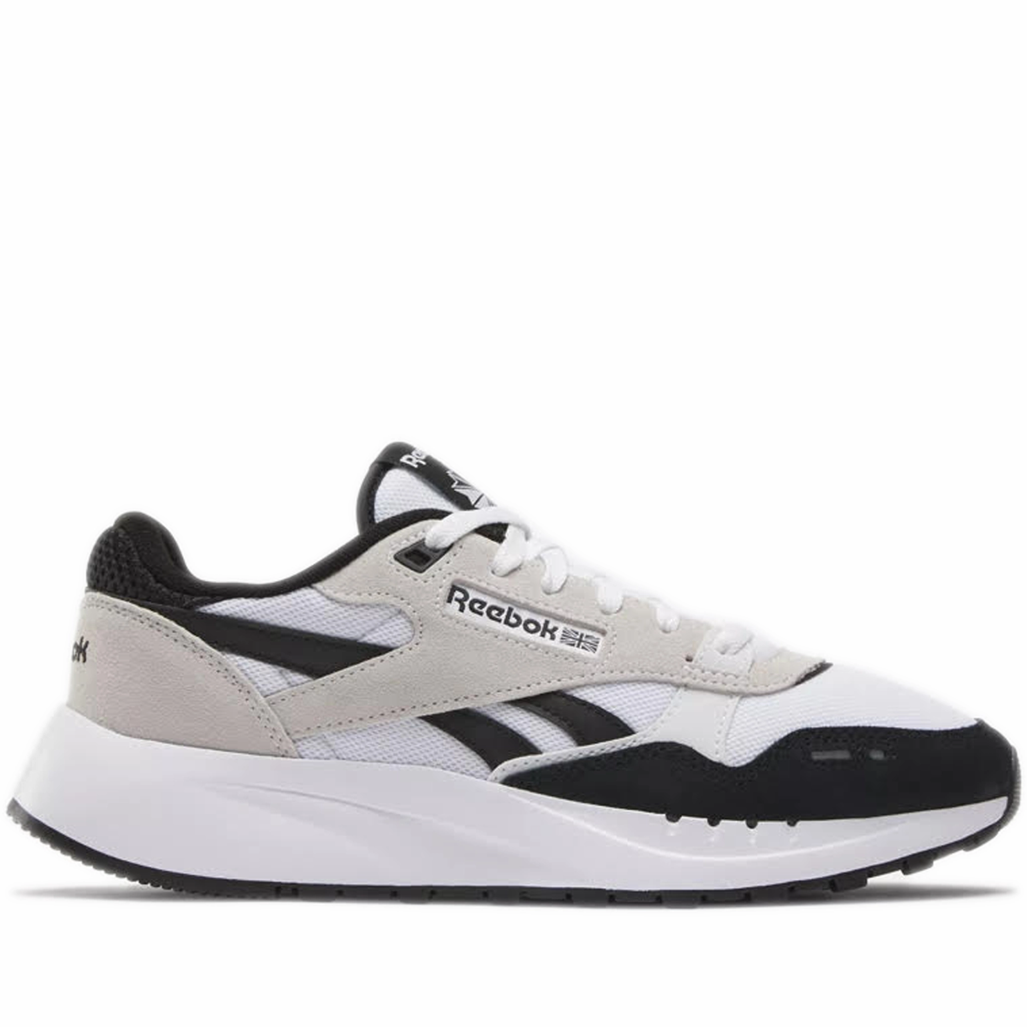 Shoeplay Sneakers Men's Reebok Classic Leather 2400 Shoes - White/Black/White
