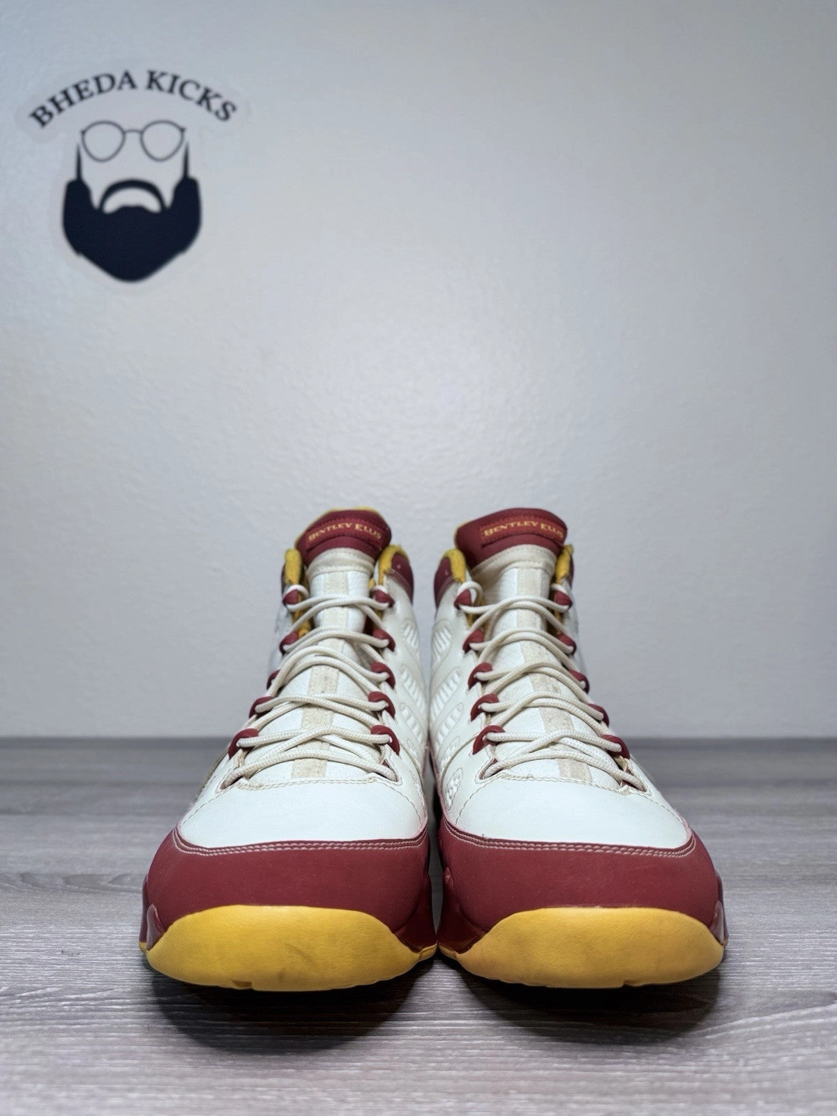 Best Asics Dad Shoes Size 12 - Nike Air Jordan Retro 9 Bentley Crawfish Ellis Shoes 302370-140 Mens