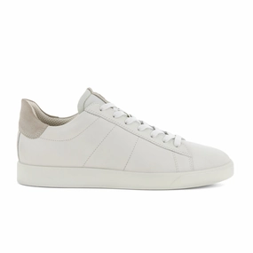 Casual Shoes Under 500 ECCO Street Lite Retro Sneaker (Men) - White/Gravel