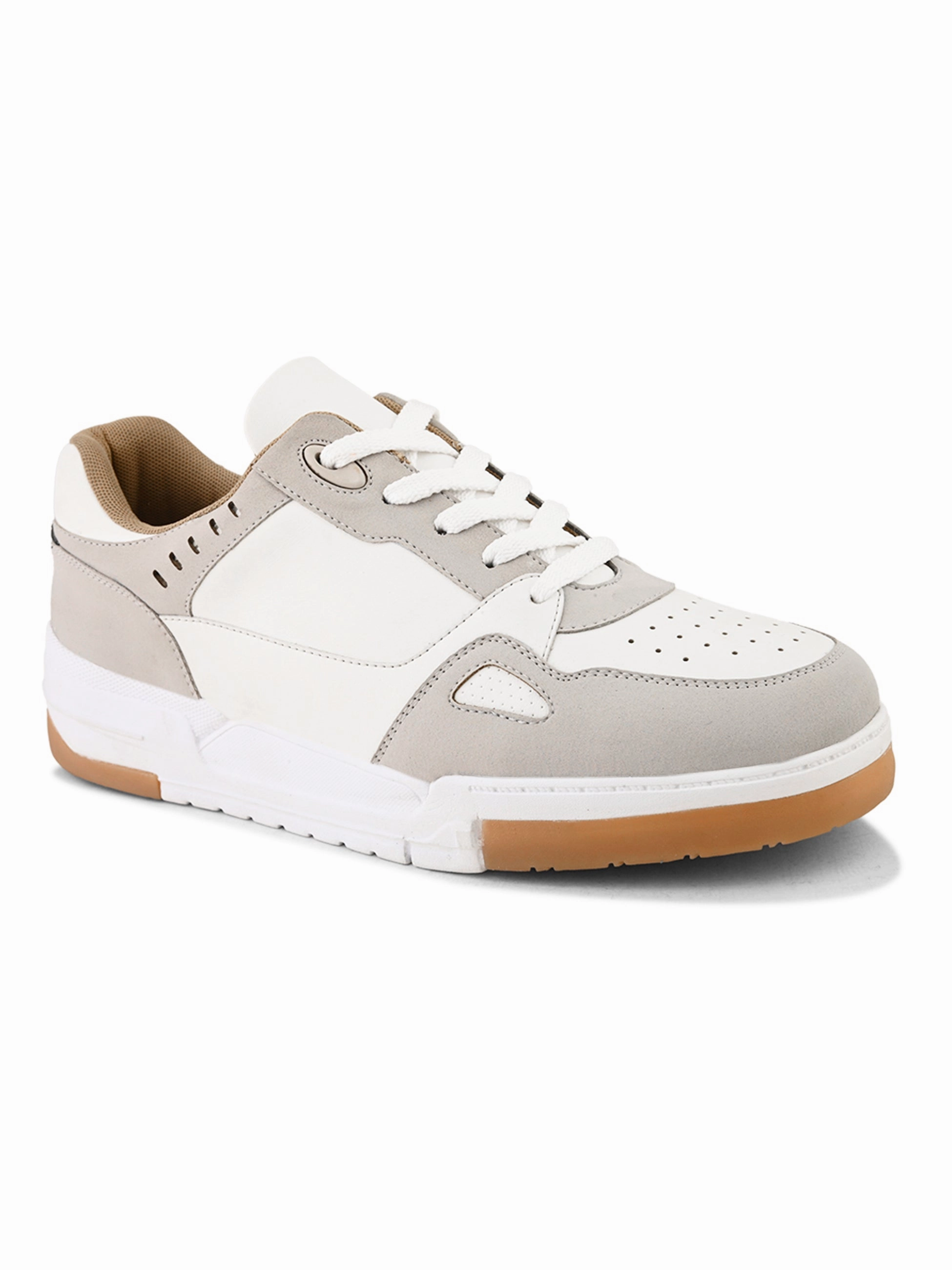 SAN FRISSCO Men Light Weight White Casual Sneakers Best Casual Winter Shoes