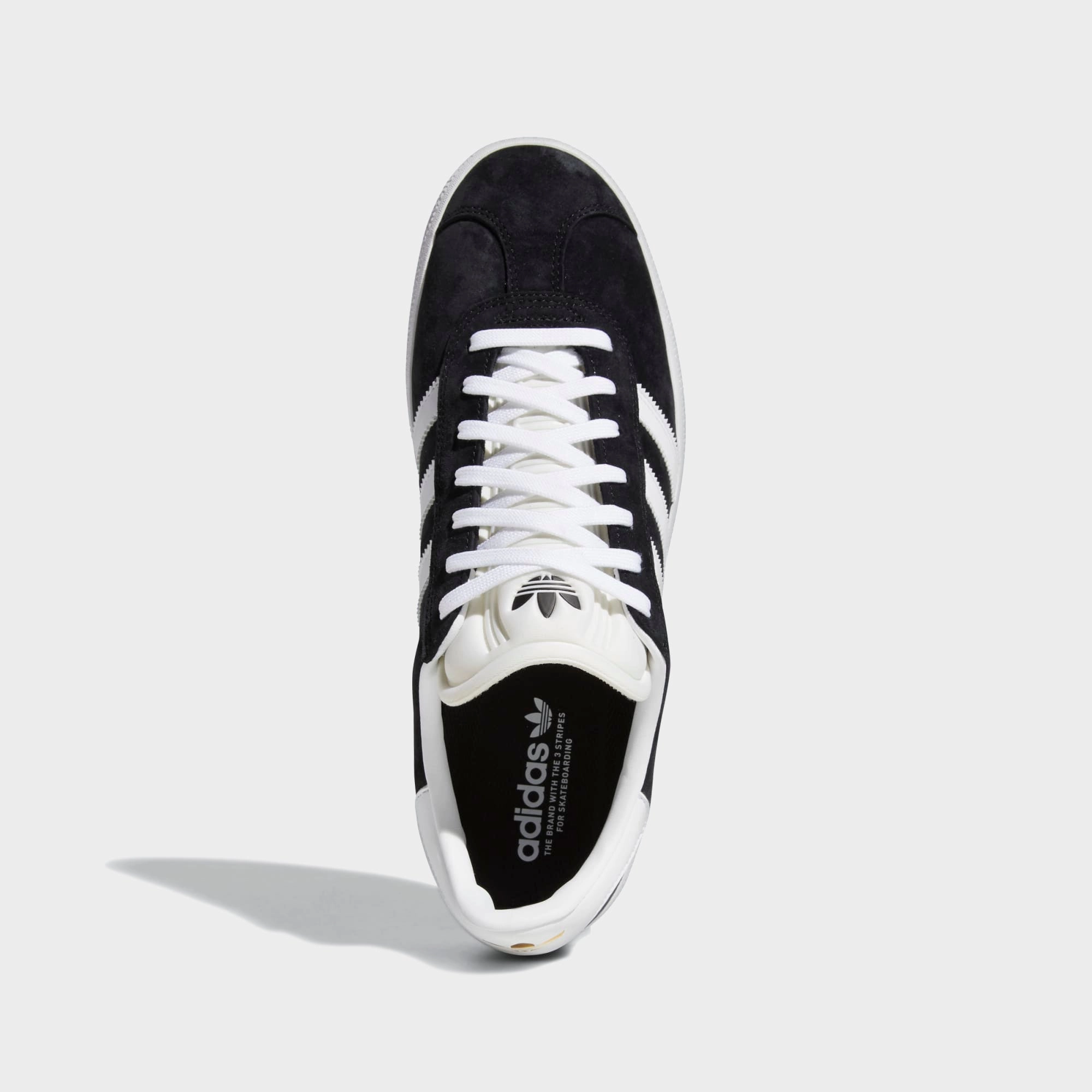ADIDAS GAZELLE ADV - BLACK/WHITE Adidas Shoes Sports Shoes