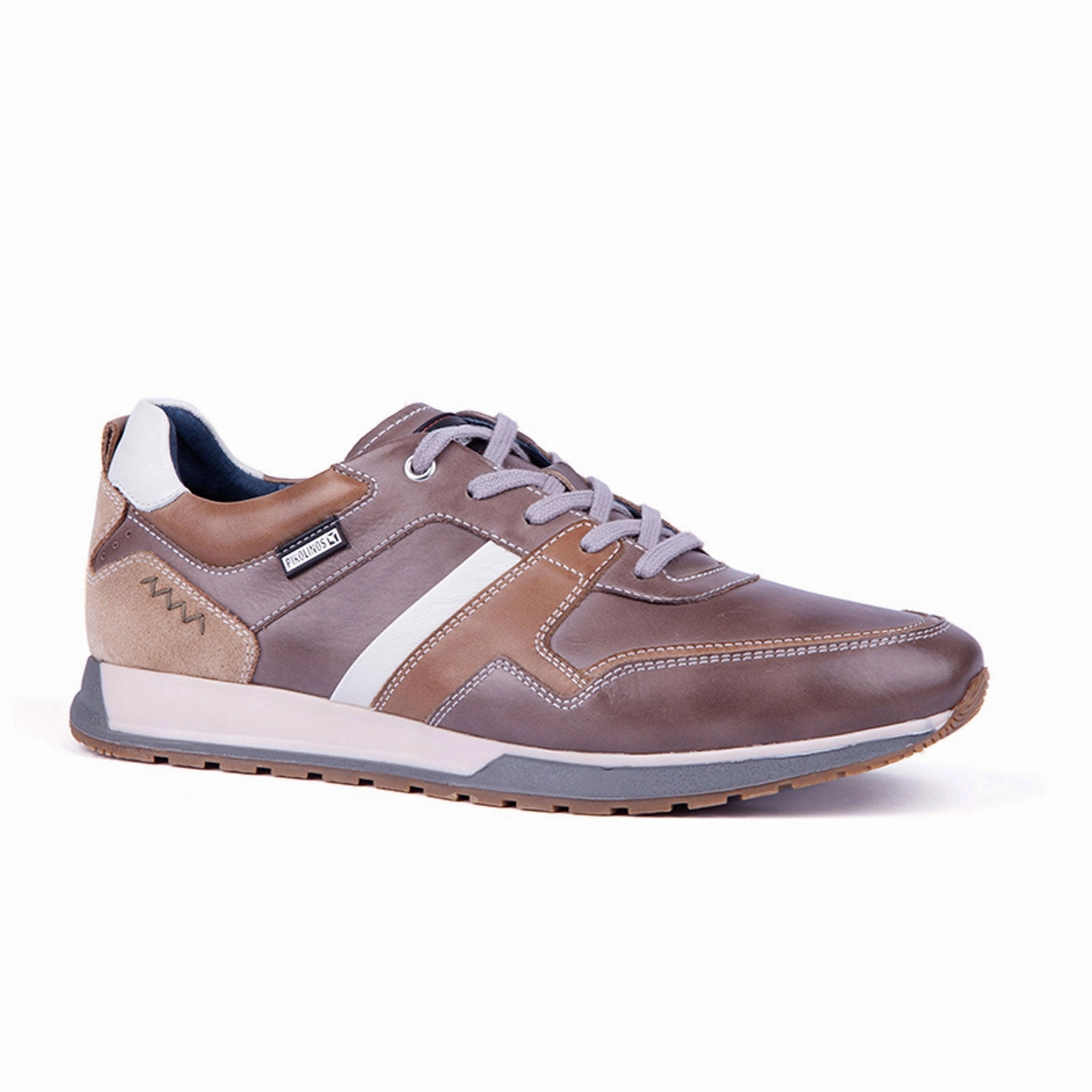 Casual Shoes For Fall 2024 Pikolinos Cambil M5N-6344C4 Sneaker (Men) - Dark Grey Leather