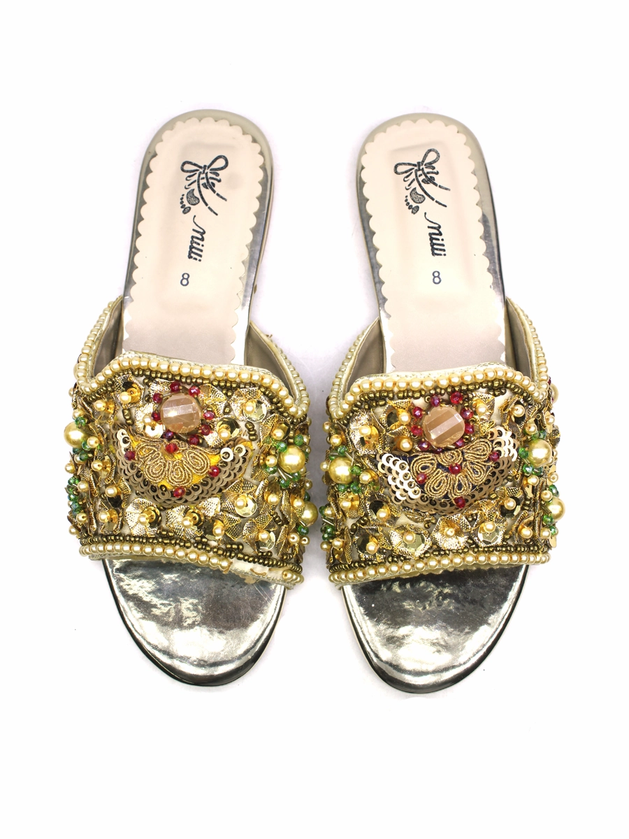 Golden Fancy Slipper Court Legacy Canvas Casual Shoes