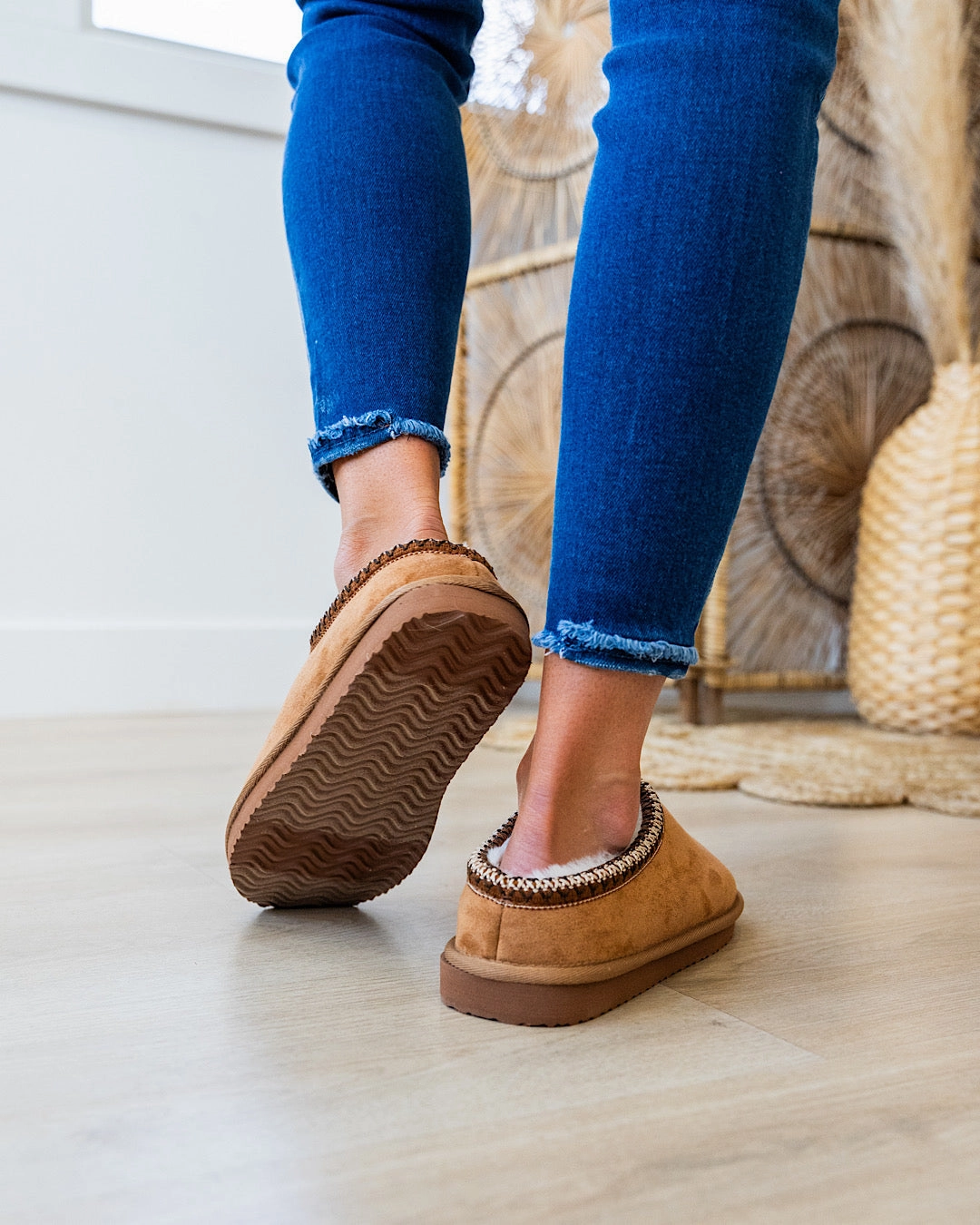 Coach Slippers Very G Sparks Slippers - Tan SALE