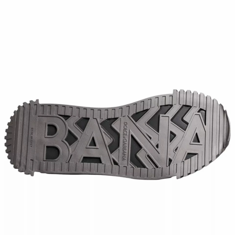 Dolce & Gabbana Black Nylon NS1 Low Top Men Sneakers Shoes Goose Sneakers Sale