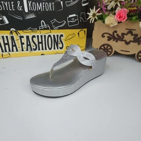 Silver Slippers Ignite Slide Sandals