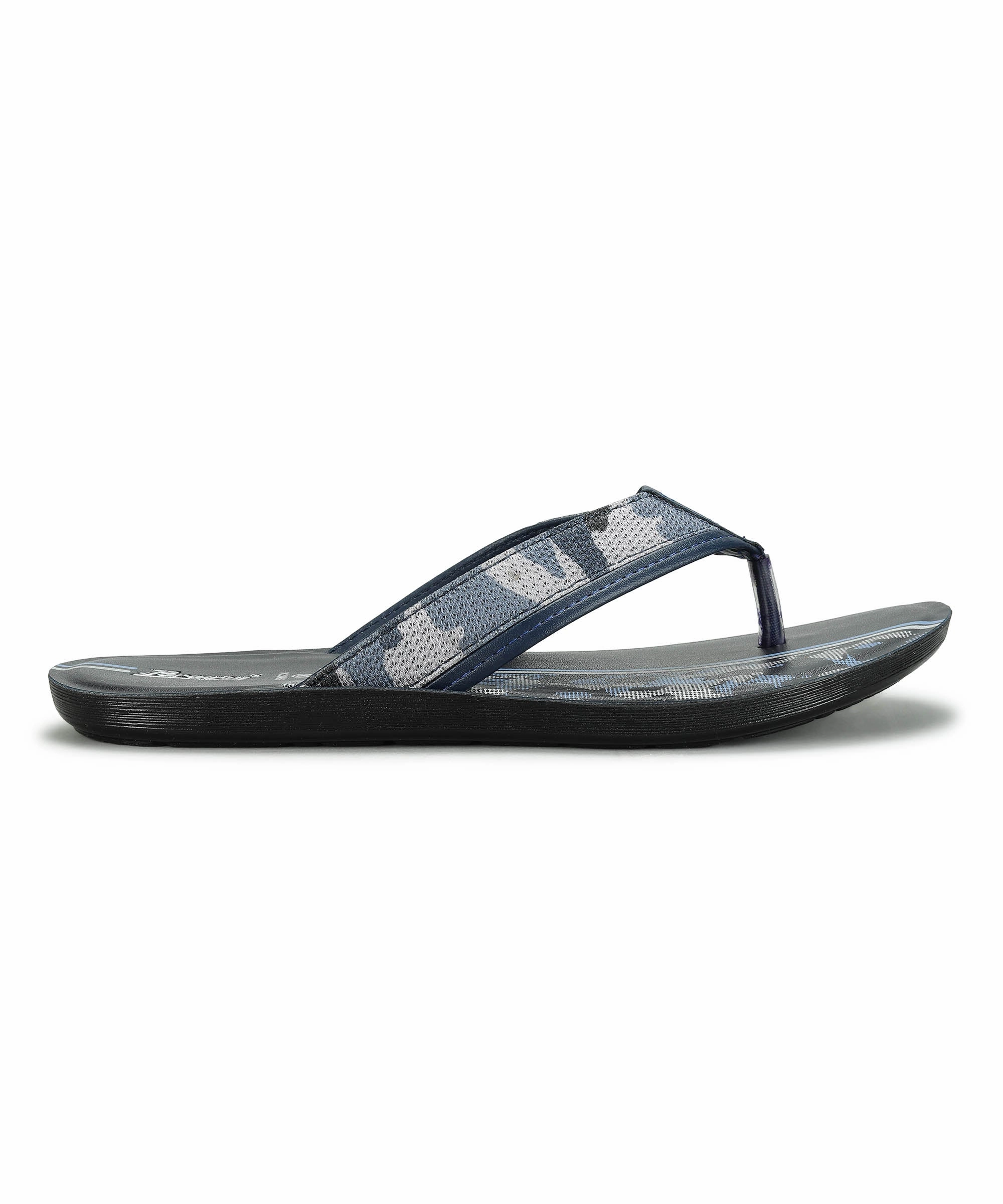 Paragon Men's Slip-on Blue Sandals for Men | Comfortable Sole & Durable Teva Sandals Nearby