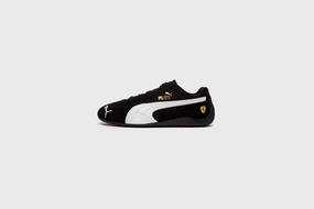 Puma Ferrari Speedcat (Puma Black-Puma White) Most Comfortable Puma Shoes