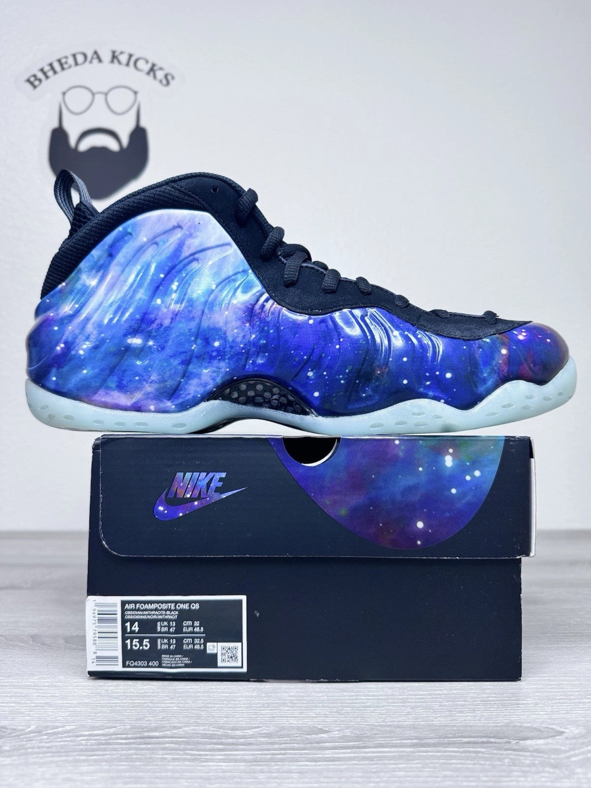 Asics Gt-2000 Running Shoes Size 14 - Nike Air Foamposite One Galaxy (2025) FQ4303-400 Brand New