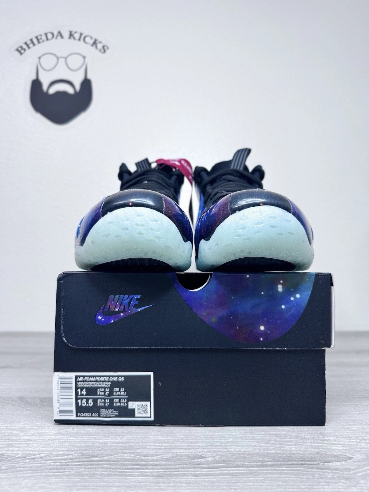 Asics Structured Shoes Size 14 - Nike Air Foamposite One Galaxy (2025) FQ4303-400 Brand New