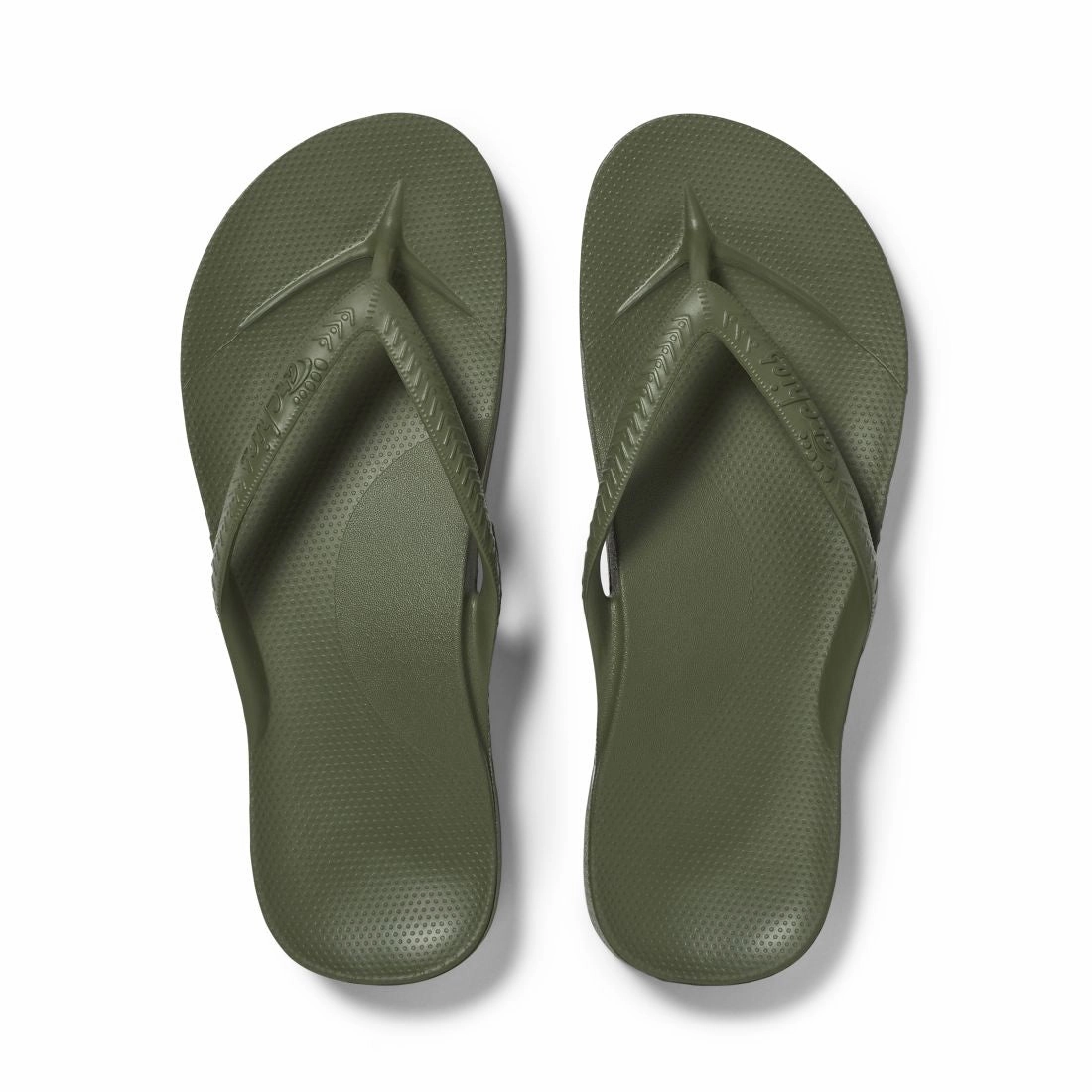 ARCH SUPPORT THONGS - Khaki Mini Flip Flops