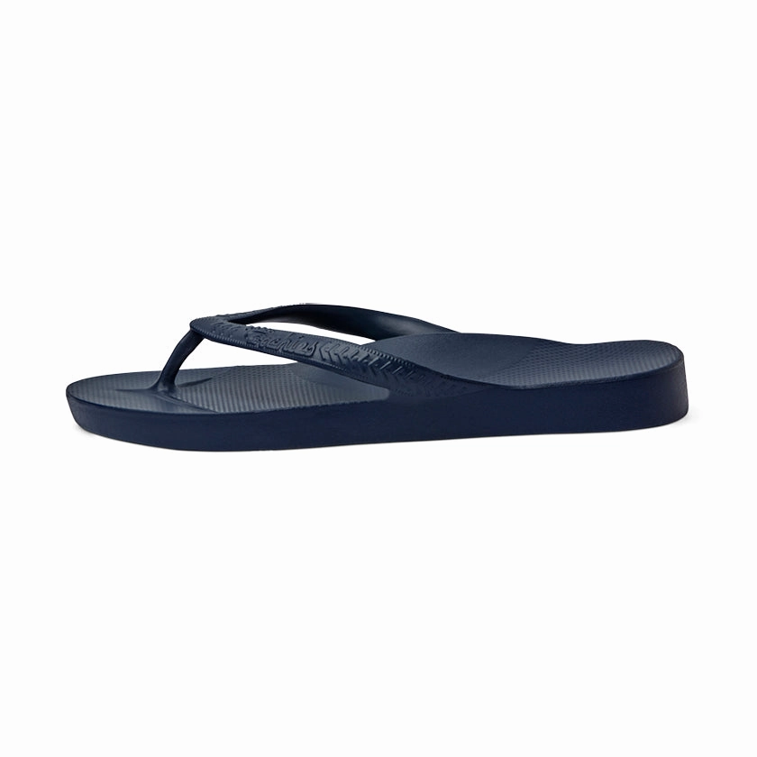 Smelly Feet Flip Flops ARCH SUPPORT THONGS - Navy