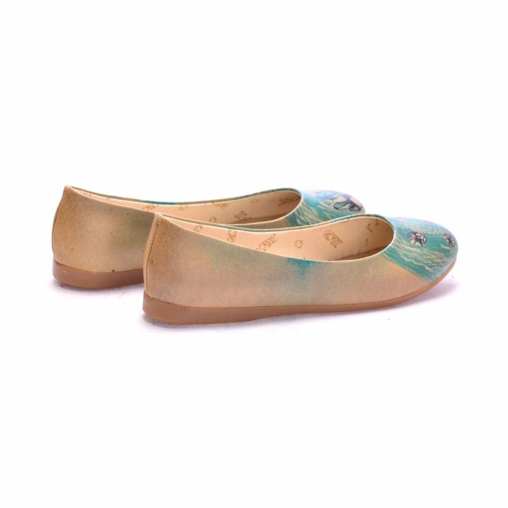 Artichoke Flower Ballerinas Shoes 1092 Shoes Canvas Flats