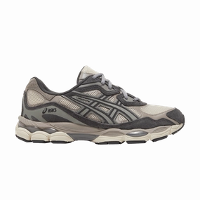 ASICS Gel-NYC Oatmeal Obsidian Grey Asics Running Shoes High Arch
