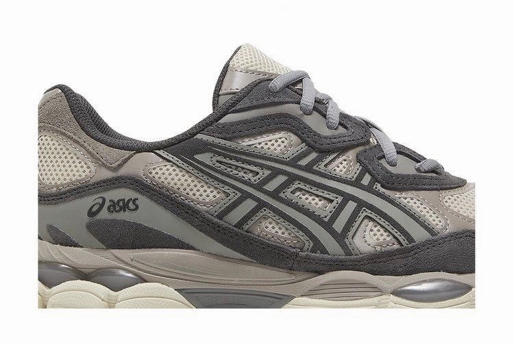 ASICS Gel-NYC Oatmeal Obsidian Grey Asics All Black Tennis Shoes