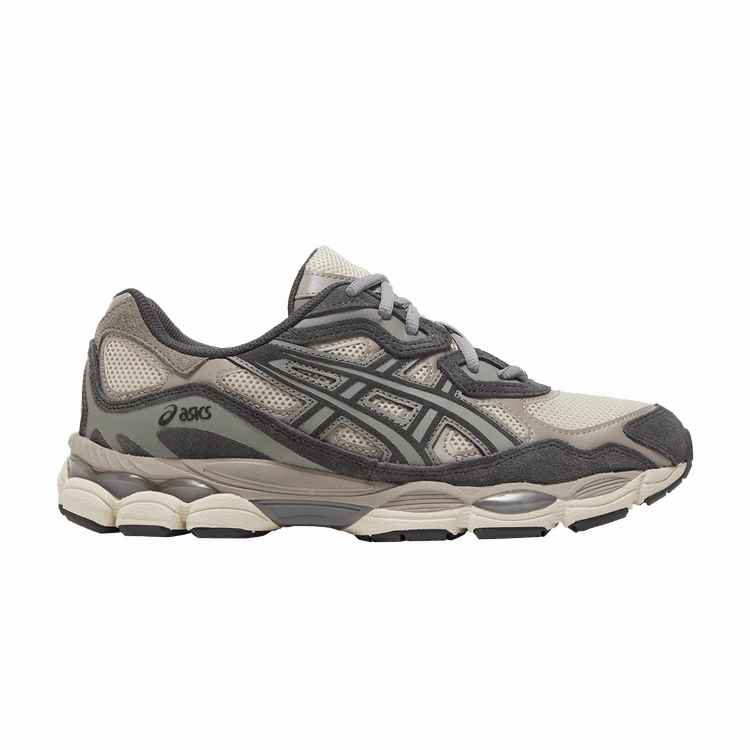 ASICS Gel-NYC Oatmeal Obsidian Grey Asics Tennis Shoes Court Ff 3