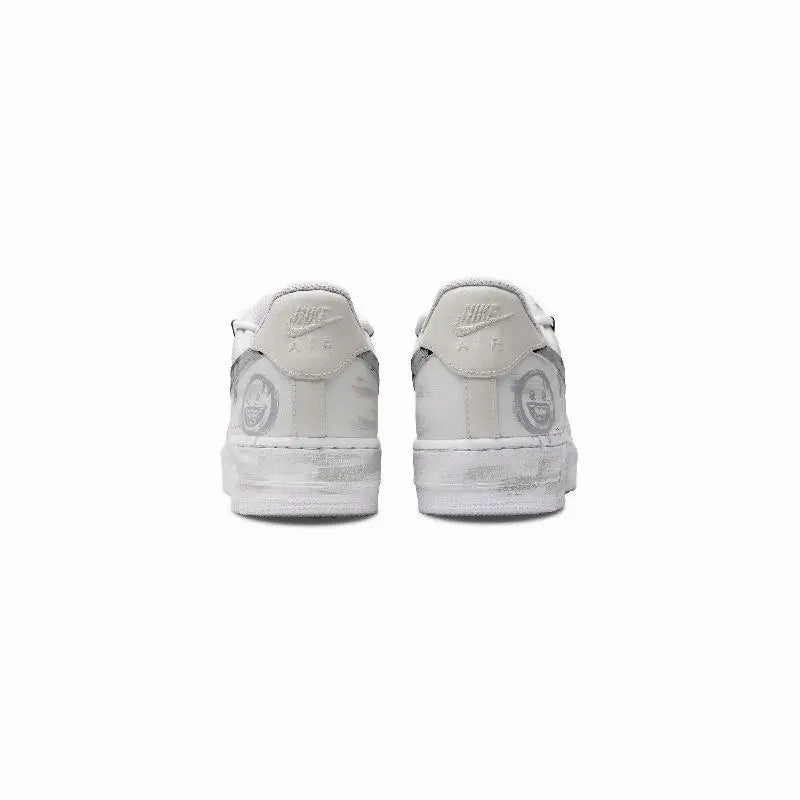 CustomizeNike Air Force 1 Skateboarding Shoes Men Low-top Grey/white/yellow Sneakers shoes CW2288-111 Cheap Wrestling Shoes Asics