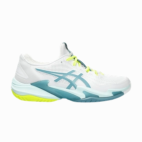 ASICS Court FF 3 White Soothing Sea (Women's) Asics Gt 2000 4 Running Shoe