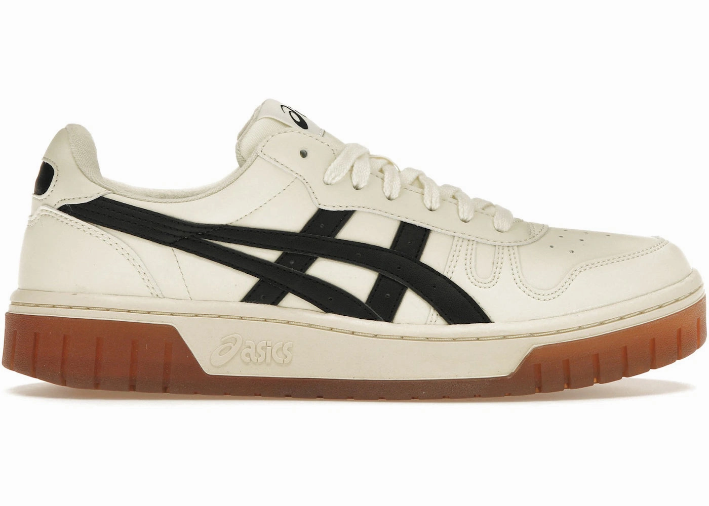 ASICS Court MZ Cream Black Gum Asics Rulon Gardner Shoes