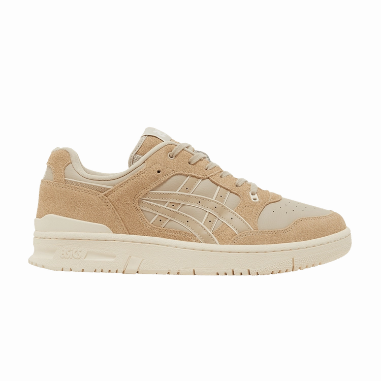 Best Supportive Asics Running Shoes ASICS EX89 Suede Tan Feather Grey