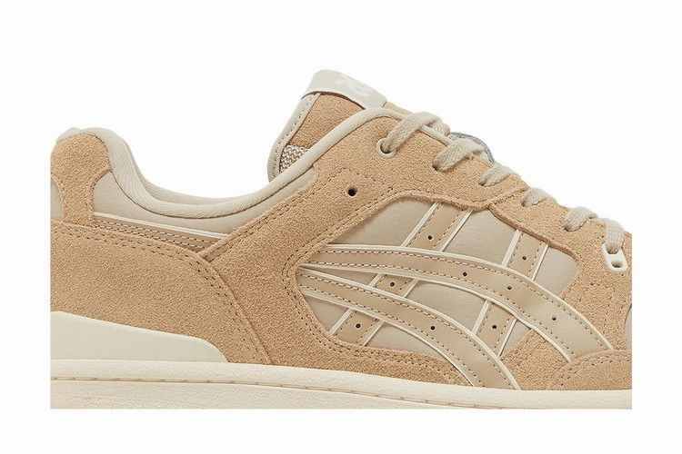 ASICS EX89 Suede Tan Feather Grey Asics Shoes Padel