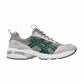 Overpronation Asics Shoes ASICS Gel-1090 V2 Steeple Grey Jasper Green