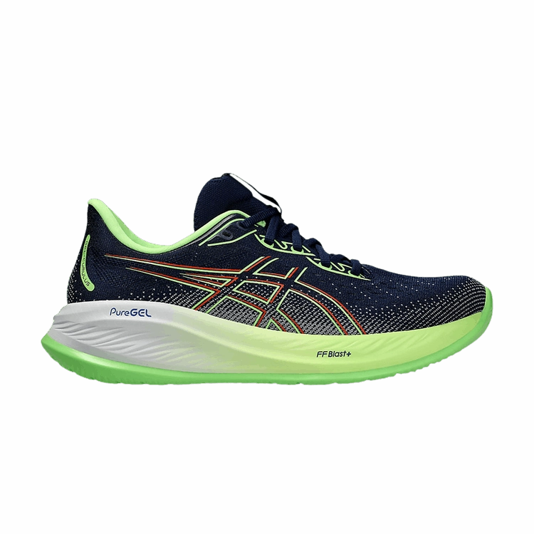 ASICS Gel-Cumulus 26 Limited Edition Blue Expanse Illuminate Green Asics Custom Running Shoes