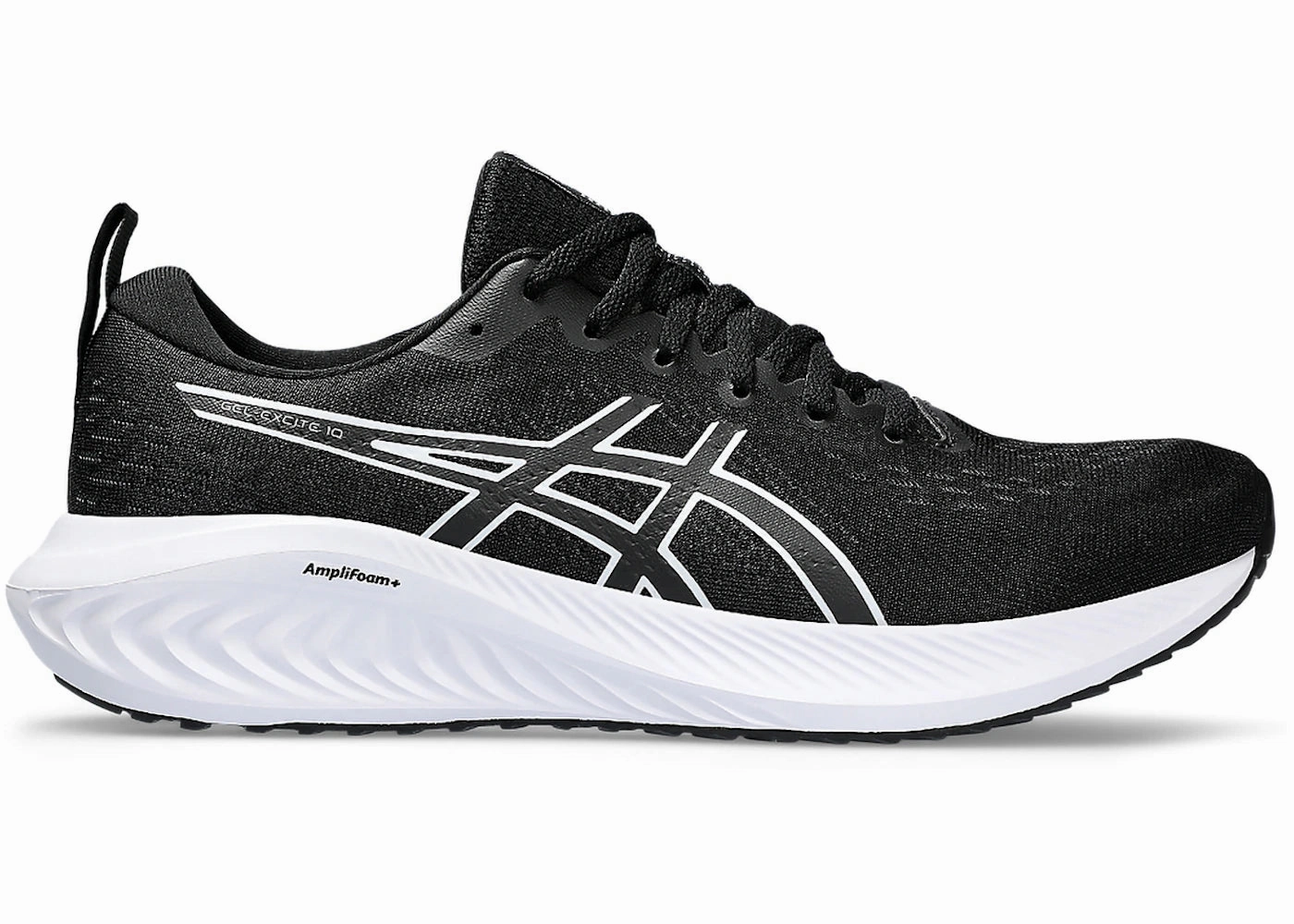 ASICS Gel-Excite 10 Black White Asics Walking Shoes With Arch Support