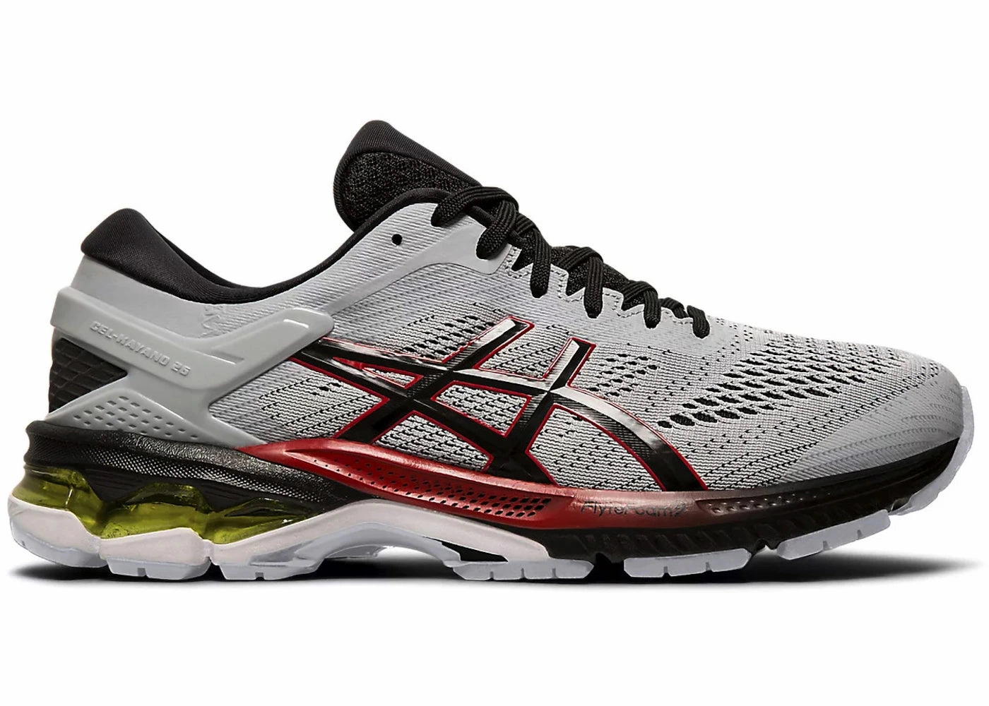 ASICS Gel-Kayano 26 Piedmont Grey Black Asics Shoe Replacement