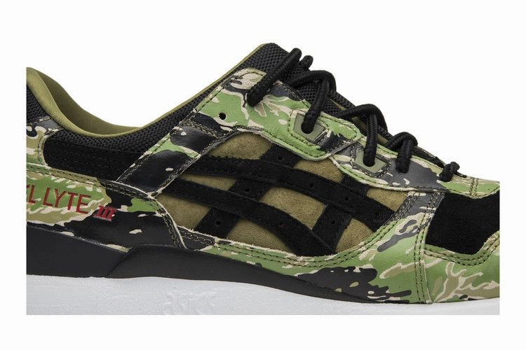 Asics Low Drop Shoes ASICS Gel-Lyte III atmos Green Camo