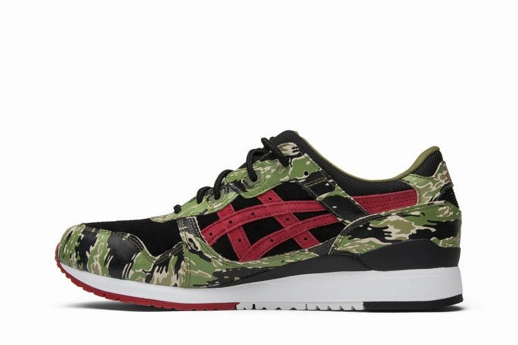Asics Trail Shoes Gore Tex ASICS Gel-Lyte III atmos Green Camo