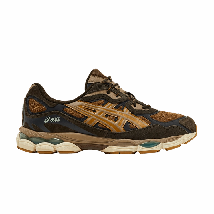 Asics Dynaflyte Shoes ASICS Gel-NYC Brown Storm Tan Presidio