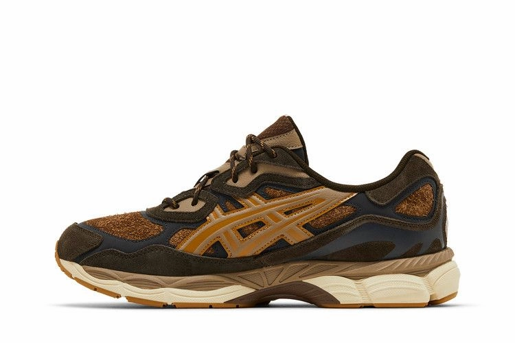 ASICS Gel-NYC Brown Storm Tan Presidio Custom Asics Volleyball Shoes