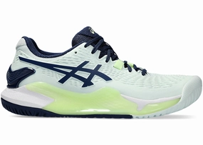 Asics Shoes Wide Width ASICS Gel-Resolution 9 Pale Mint Blue Expanse (Women's)