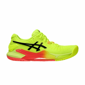 Asics Hyrox Shoes ASICS Gel-Resolution 9 Paris Safety Yellow Black (Women's)