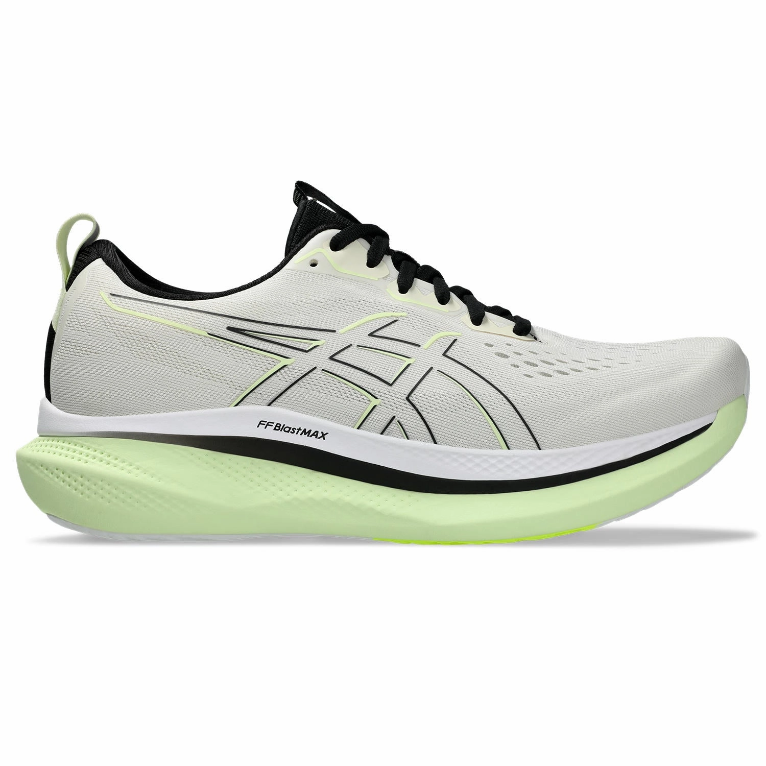 Running Spikes Shoes Asics Glideride Max men's - Birch/Black