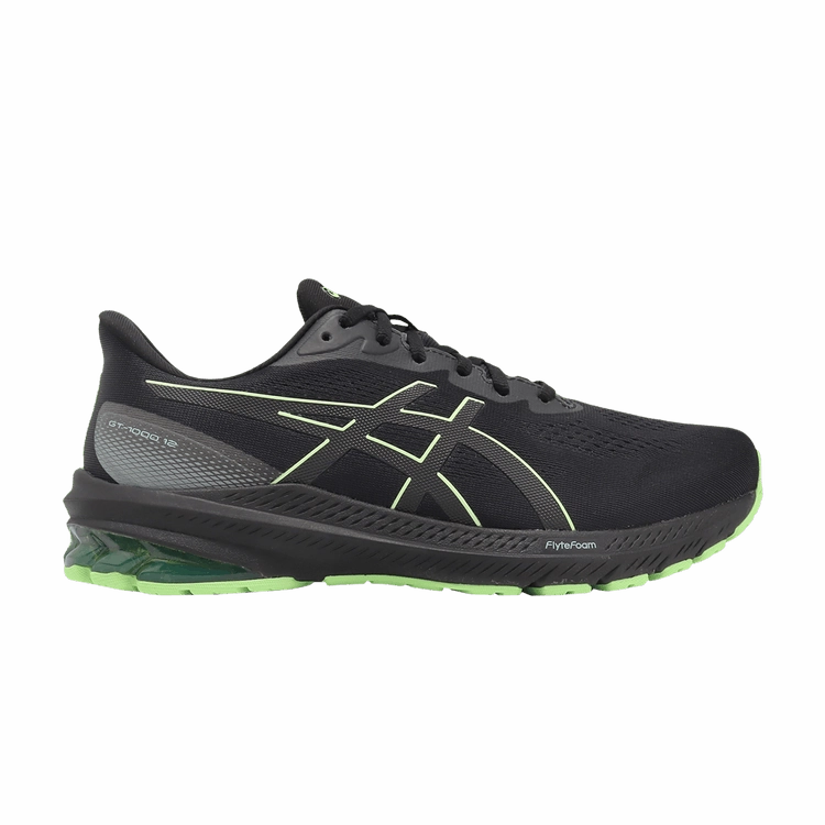 Difference Between Asics Cumulus And Nimbus Shoes ASICS GT-1000 12 GTX Black Illuminate Green