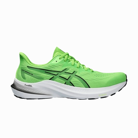 ASICS GT-2000 12 Electric Lime Black Asics Kinsei Shoes