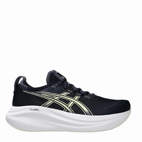 ASICS Men's GEL-NIMBUS 27 Running Shoes in Midnight/Vanilla AW25 Nobull Running Shoes