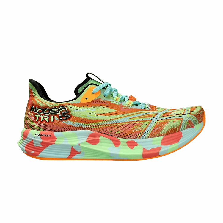 ASICS Noosa Tri 15 Lime Burst Illuminate Mint (Women's) Asics Blade Ff Badminton Shoes