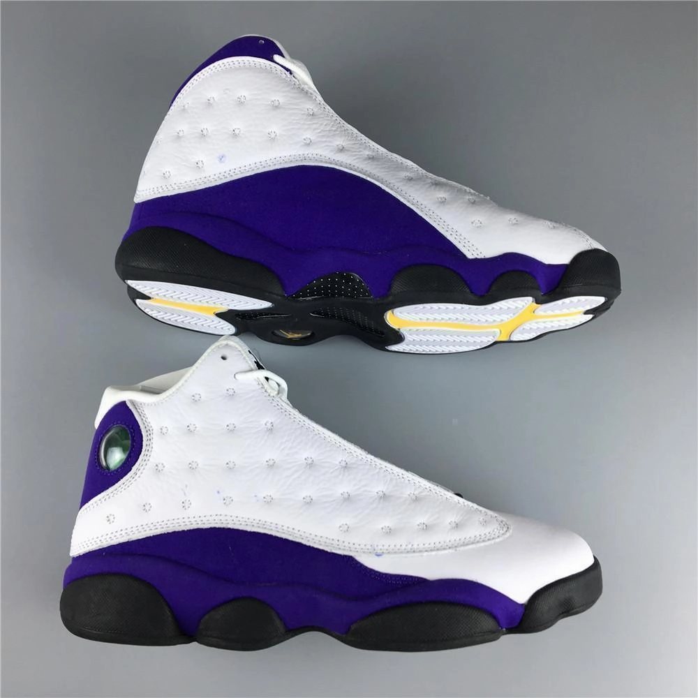 Nike Jordan 13 "Lakers Rivals" Men's Shoes Extra Wide Asics Shoes