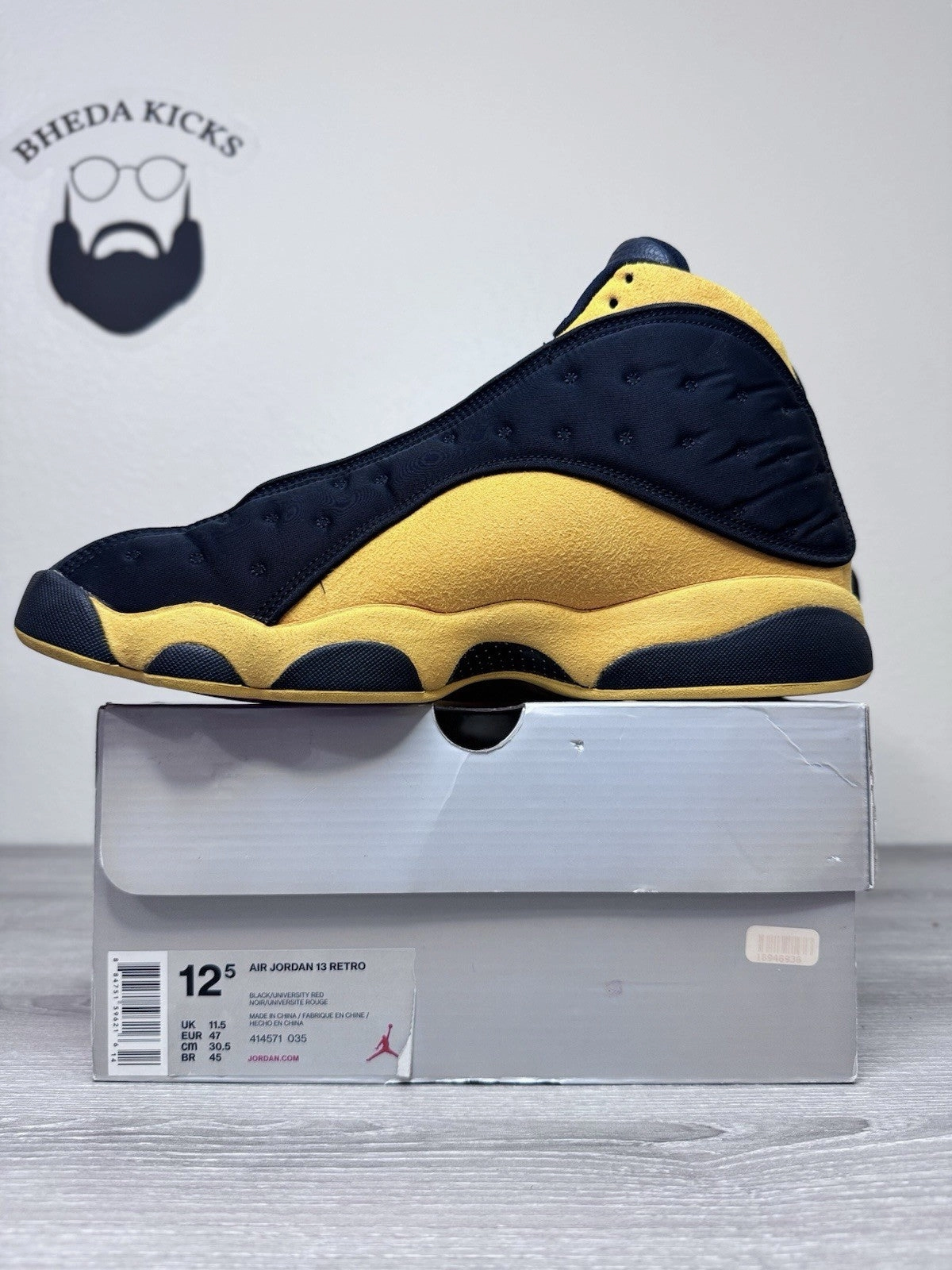 Asic Shoes Gel 8 Size 12.5 - Nike Air Jordan 13 Retro 'Melo' Carmelo Anthony 414571-035