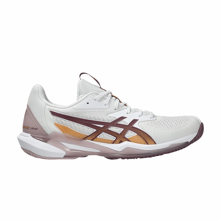 ASICS Solution Speed FF 3 White Dusty Mauve (Women's) Asics Shoe Tracker