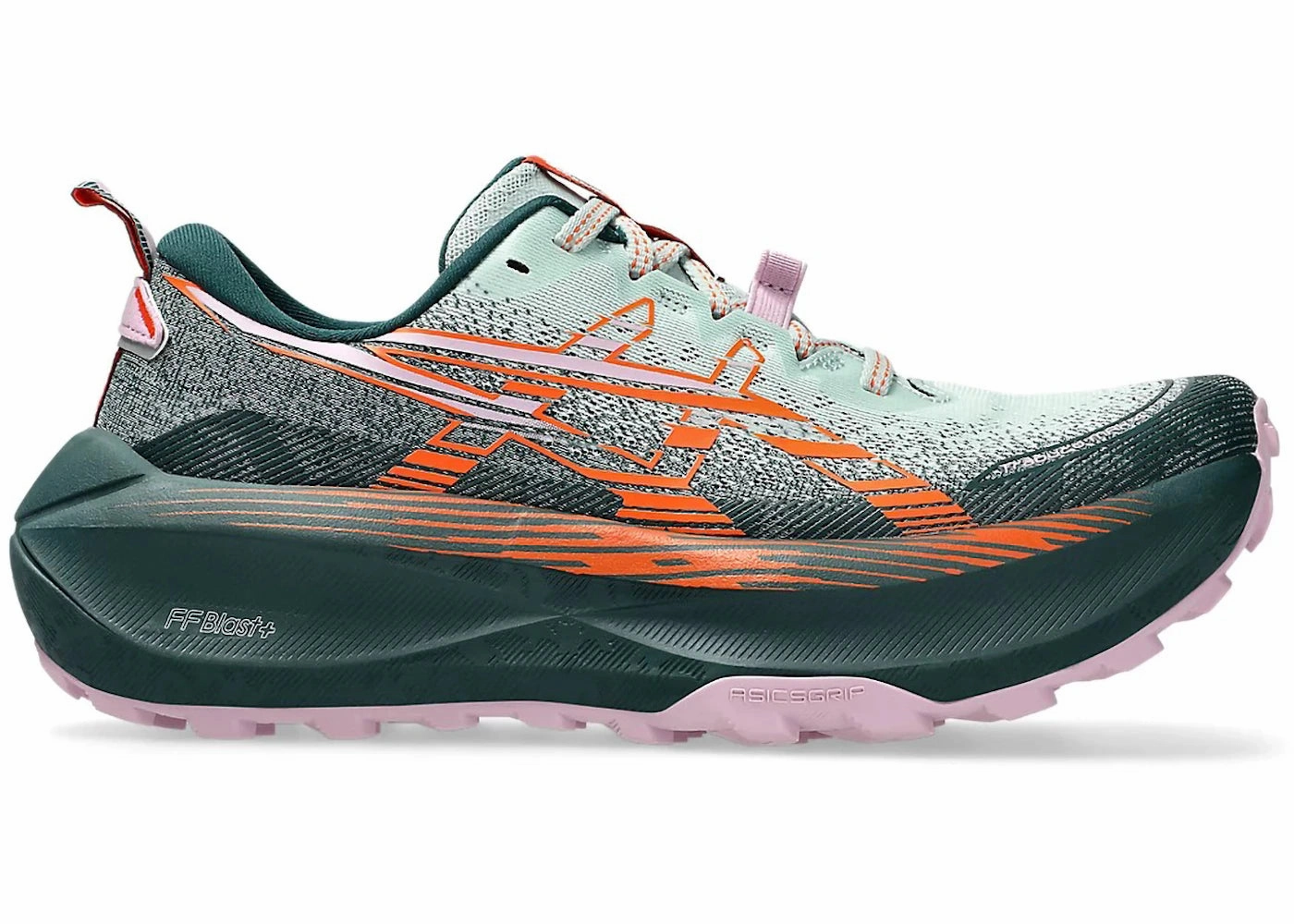 ASICS Trabuco Max 4 Cold Moss Nova Orange (Women's) Asics Shoes Gel Pulse 15 Running