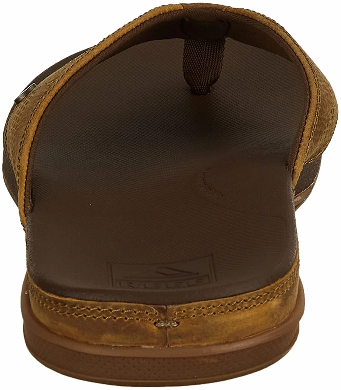 Slippers Metatarsalgia REEF Cushion Lux Men's Flip Flop  Ultra Soft Cushion Footbed, Premium Full Grain Leather Strap, Toffee RF0A3YMNTFF